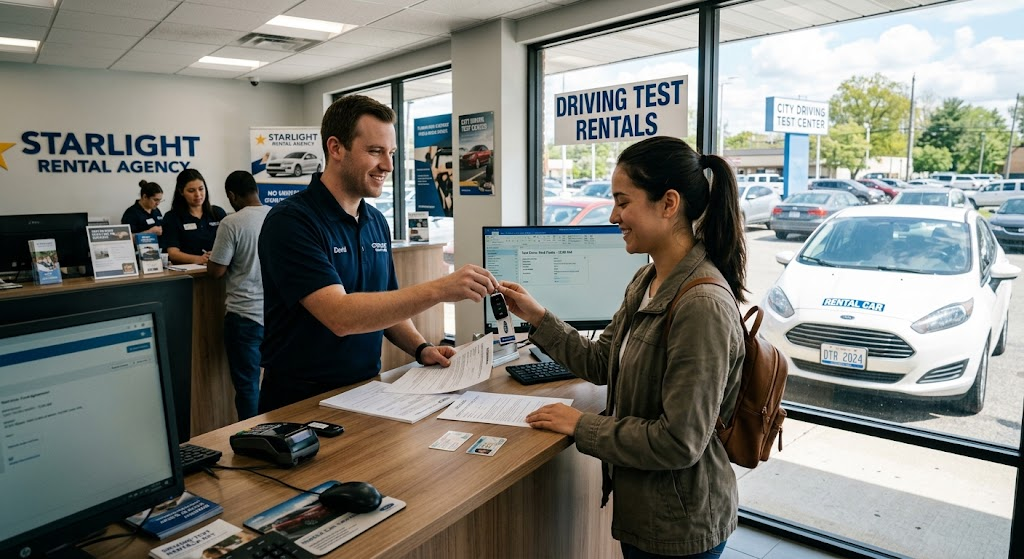 Rent a Car for Driving Test